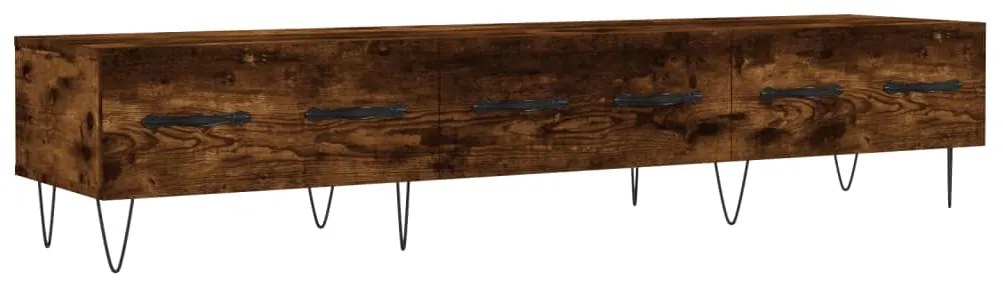 829153 vidaXL ТВ шкаф, опушен дъб, 150x36x30 см, инженерно дърво