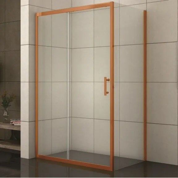 Душ кабина ICS 1505BR, Inter Ceramic, 100x80x185см, 6мм