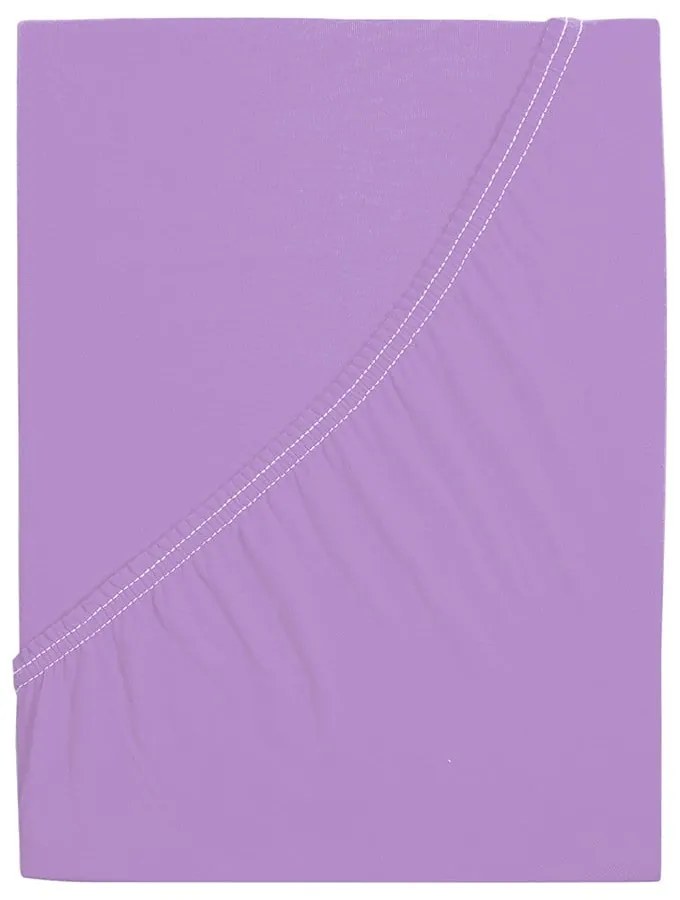 Лилав чаршаф 90x200 cm - B.E.S.