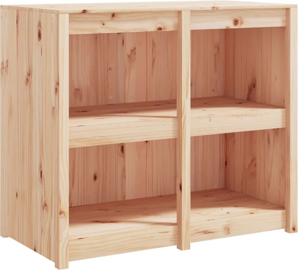 832353 vidaXL Кухненски шкаф за открито, MEPPEL, 106x55x92 см, бор масив