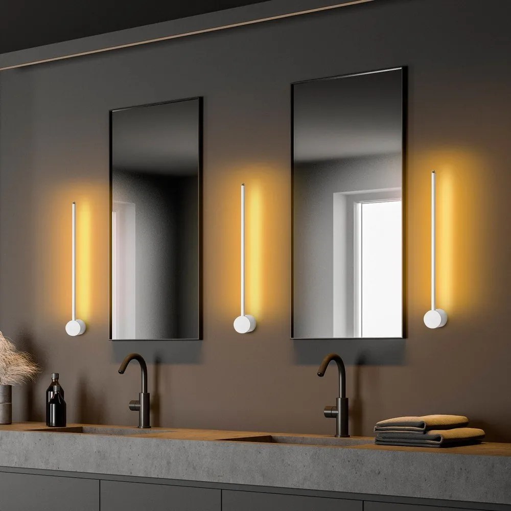Бяла LED стенна лампа Sword – Opviq lights