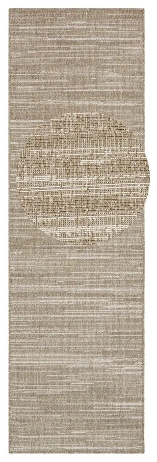 Бежов външен килим с протектор 250x80 cm Gemini - Elle Decoration