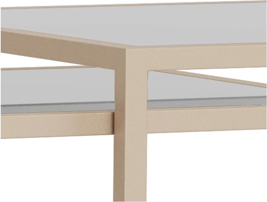 Сиви стоманени масички за кафе в комплект 2 бр. 50x90 cm Seaford – Actona