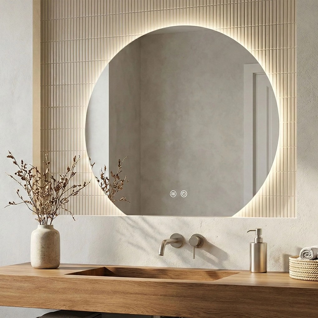 Огледало LED 90cm Fabio