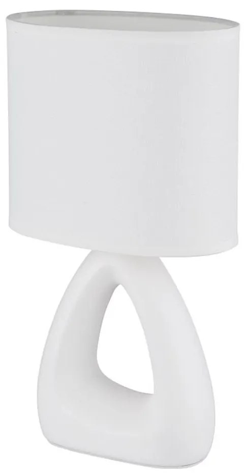 Globo 21731W - Настолна лампа  TRIANGLE 1xE14/40W/230V бял