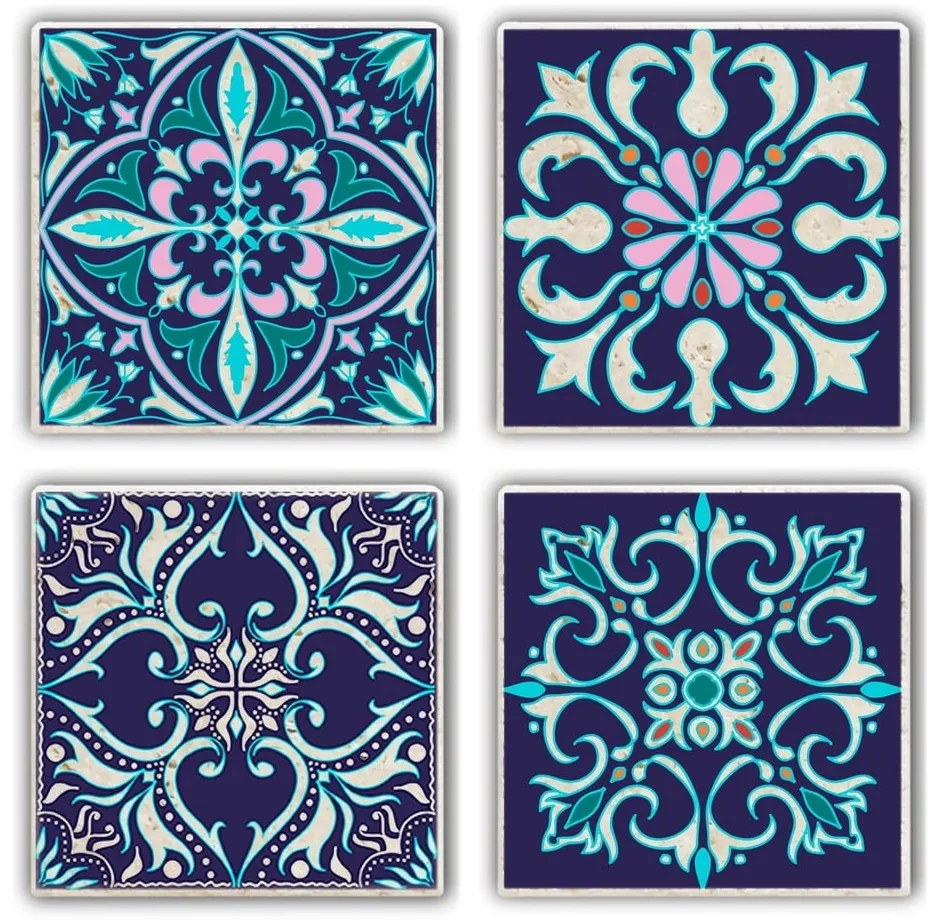 Каменни подложки в комплект от 4 броя - Hermia