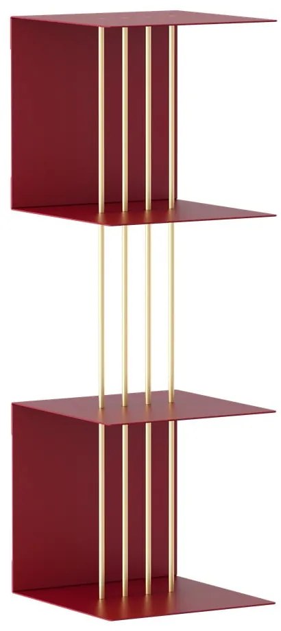 Червен метален рафт Teaser - UMAGE