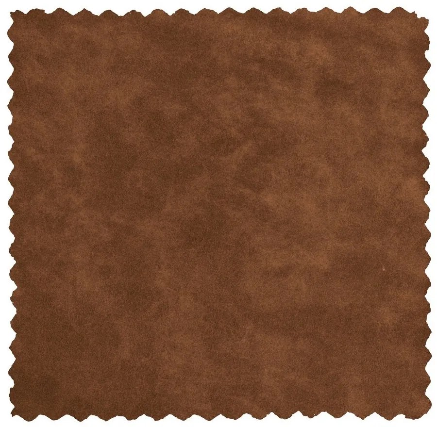 Тапициран трапезен стол с подлакътници в цвят кафяв коняк Fenne – WOOOD