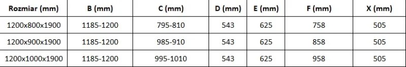 Mexen Omega плъзгаща се душ кабина 120 x 70 см, прозрачна, хром + поддушово