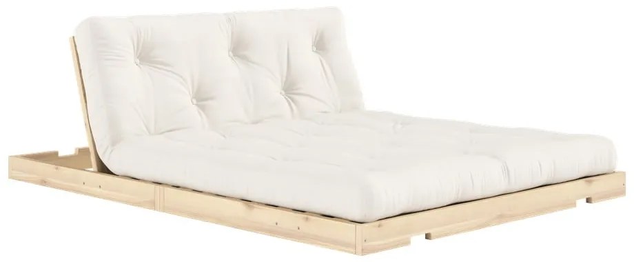 Кремав разтегателен диван 145 cm Flip – Karup Design