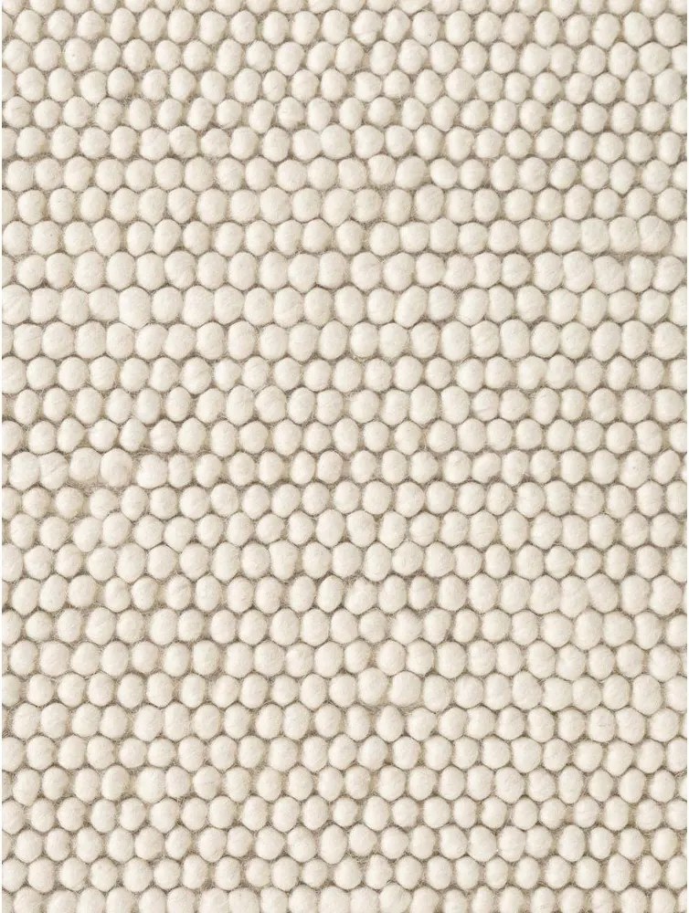 Кремав ръчно изработен вълнен килим 120x170 cm Richmond Diana – Ted Baker