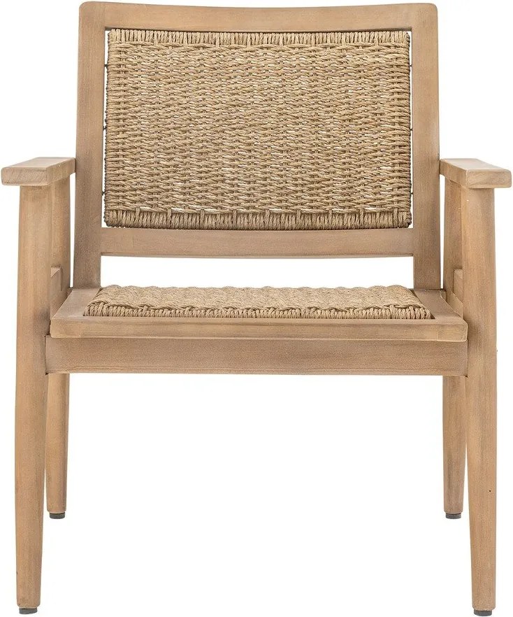 Градински стол от масивно дърво в естествен цвят Sorrento – Bloomingville