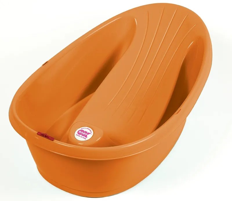 OK Baby - Анатомична вана Onda Baby - Оранжева