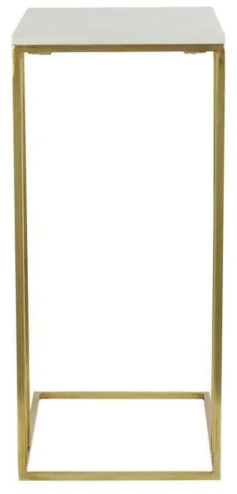 Странична масичка с плот от имитация на мрамор 31x41 cm Roshan – Light &amp; Living