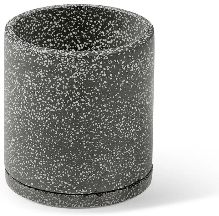 Комплект от 2 тъмносиви саксии, ø 26 cm Terrazzo - Bonami Selection