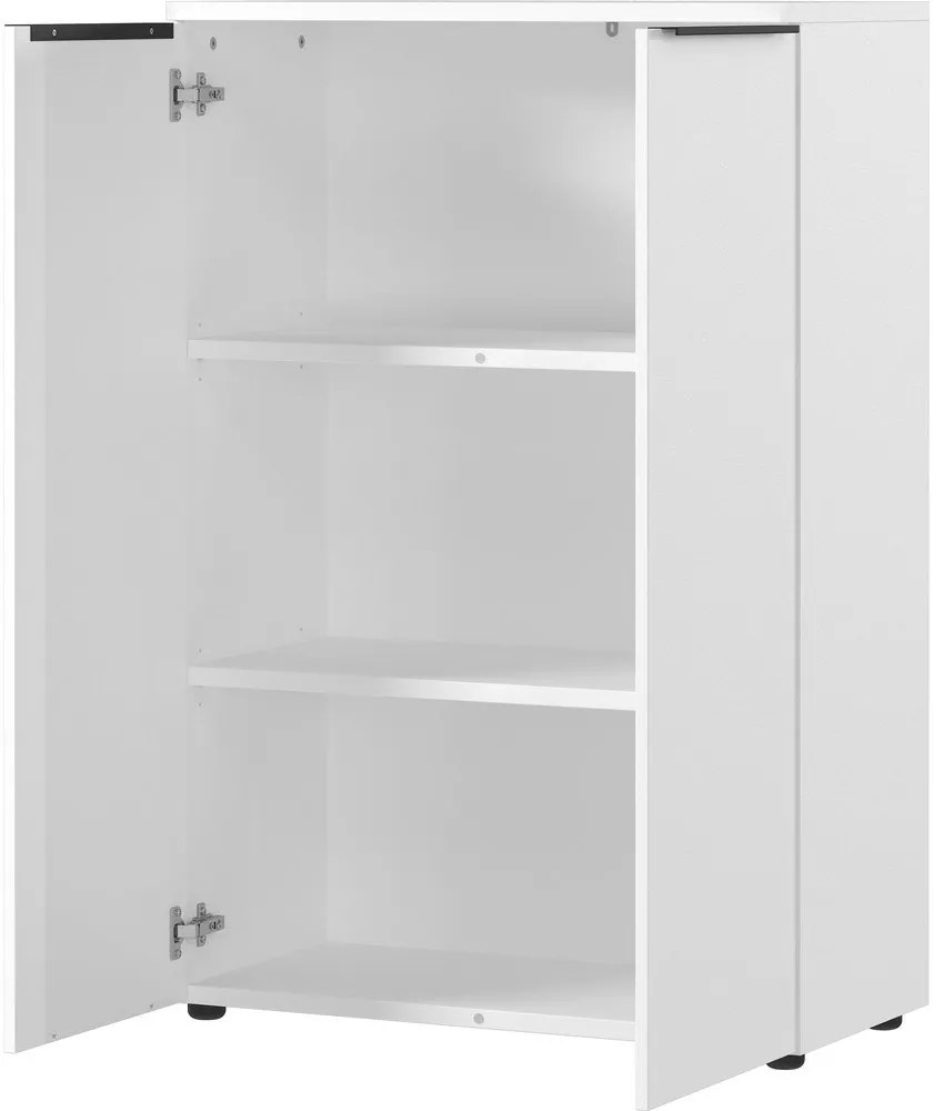 Бял шкаф 81x120 cm Mailand - Germania