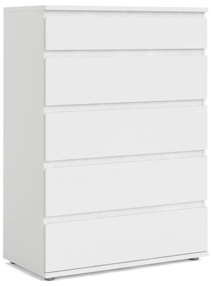 Бял висок скрин 77x107 cm Nova – Tvilum