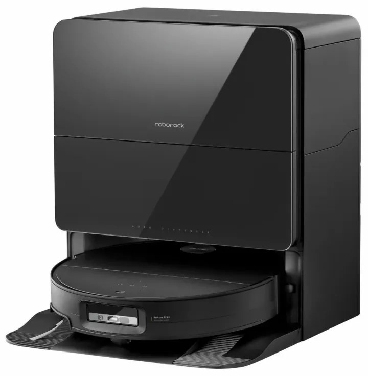 Прахосмукачка робот с AI Roborock Saros 10R, 65W, 22000 Pa, 270 мл, SMART, Сухо и мокро почистване, LiDAR, StarSight, 180 мин автономност, Черен