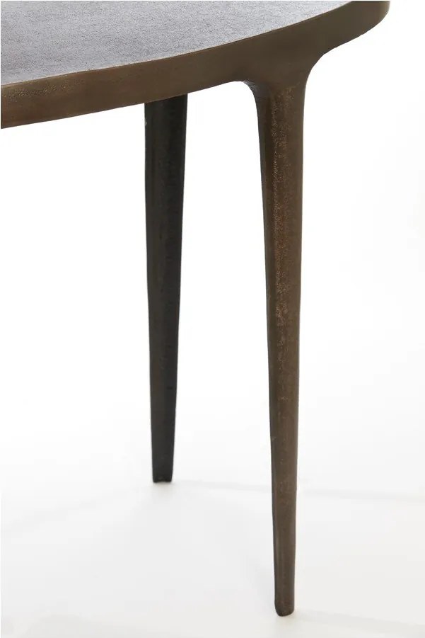 Метални кръгли странични масички в комплект от 2 бр. 33x70 cm Arica – Light &amp; Living