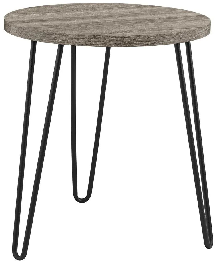 Кафява и сива масичка за кафе , ø 50 cm Owen - Støraa