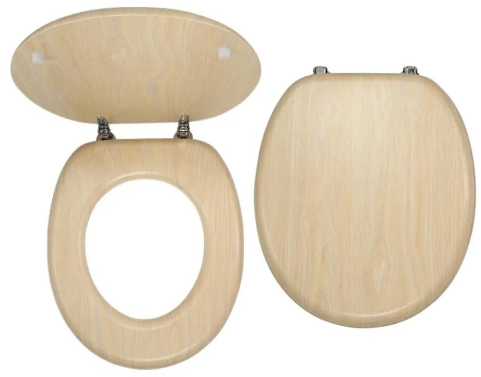 FERRO - Тоалетна седалка MDF/декор бреза