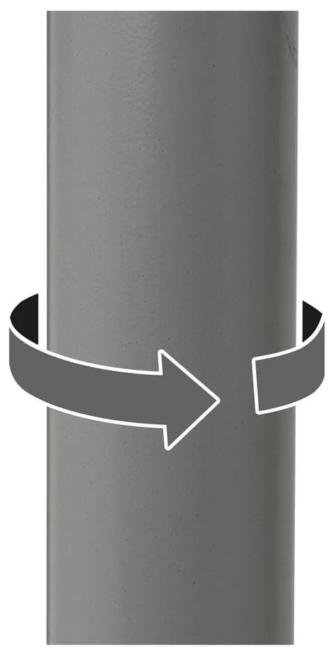 Сиви бар столове в комплект от 2 бр. с регулируема височина от имитация на кожа (височина на седалката 56,5 cm) – Casa Selección