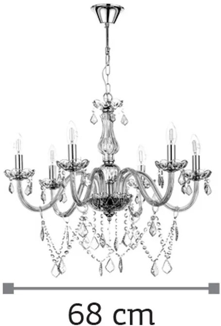 Плафон InLight 5314-6 Полилей-Honey