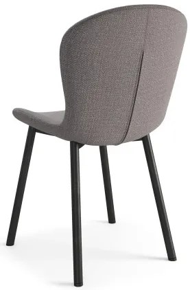 ФИОРА Светлосиво Таупе (тъкан Басэл 34)  - МОДЕРЕН ТАПИЦИРАН СТОЛ ЛОФТ ЗА ДНЕВНА/ ТРАПЕЗАРИЯ