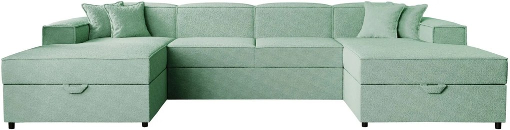 Ъглов диван Santos U-Мента
