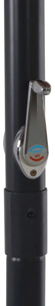 Градински чадър с преносима основа Bassett, таупе