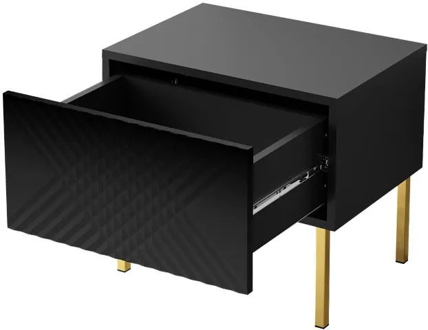 Нощно шкафче Exito-Black