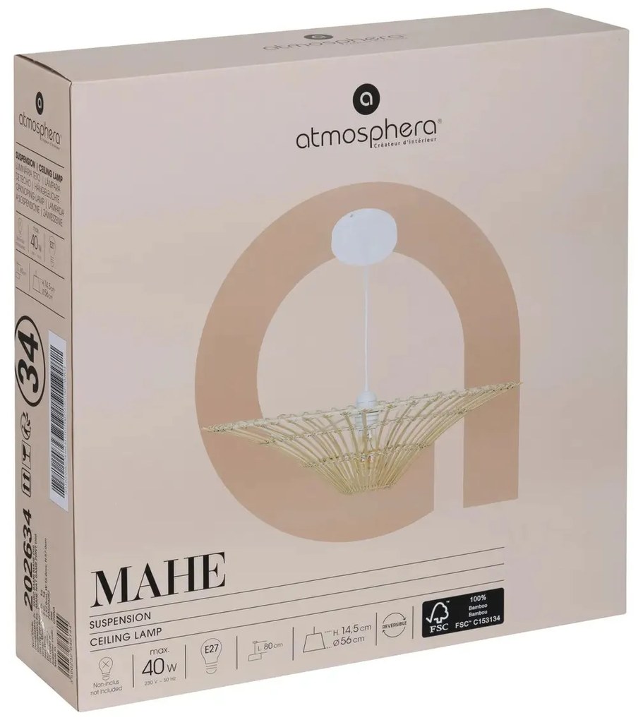 Пендел atmosphera Mahe, 56 cm, Бамбук