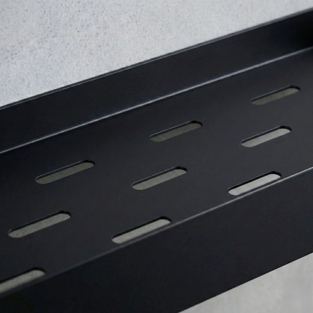 Рафт за баня SF03 60cm black matt