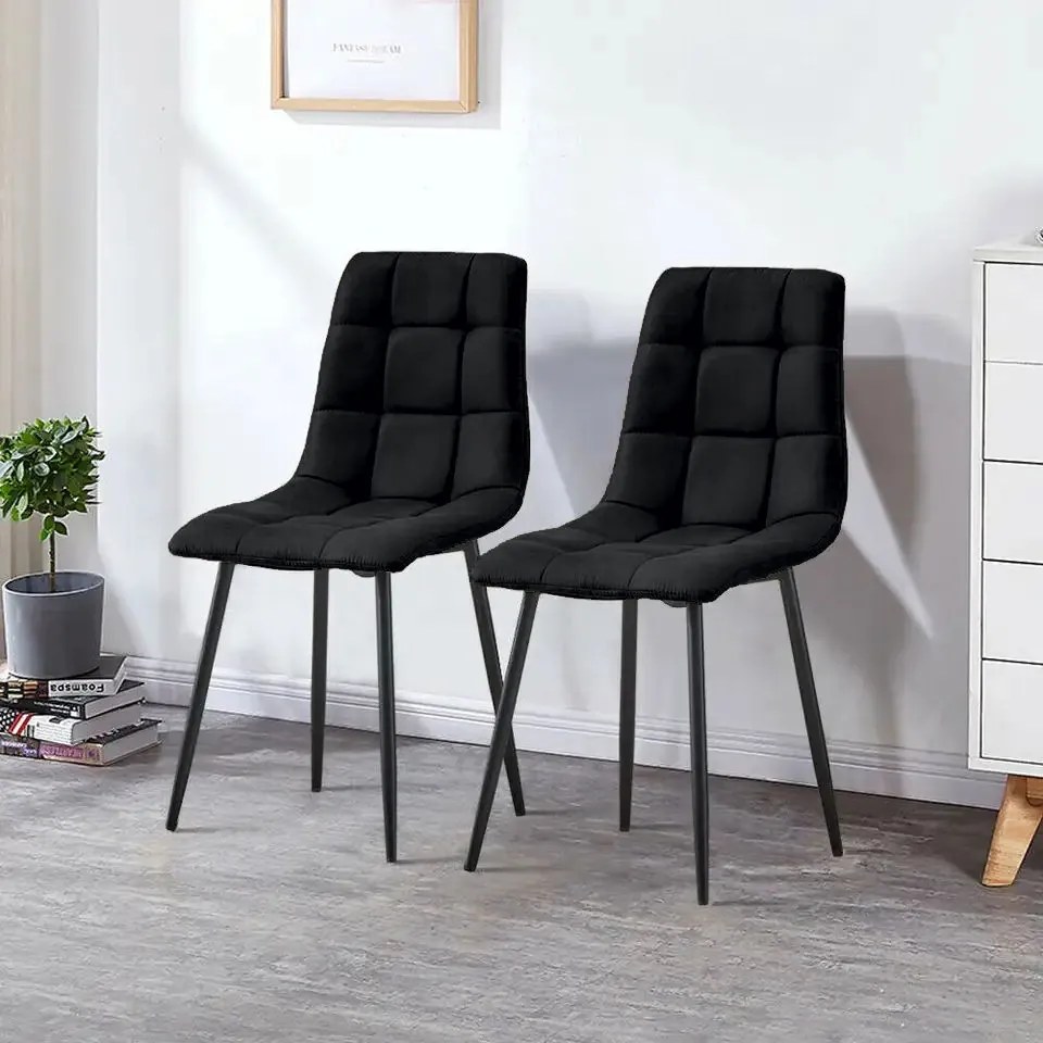 Кухненски стол Mona-черен (4) парчета