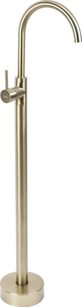 кран за мивка Rea Lungo Brush Gold