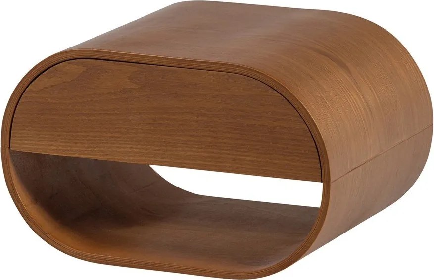 На няколко нива стенен рафт в естествен цвят 39 cm Momo – WOOOD