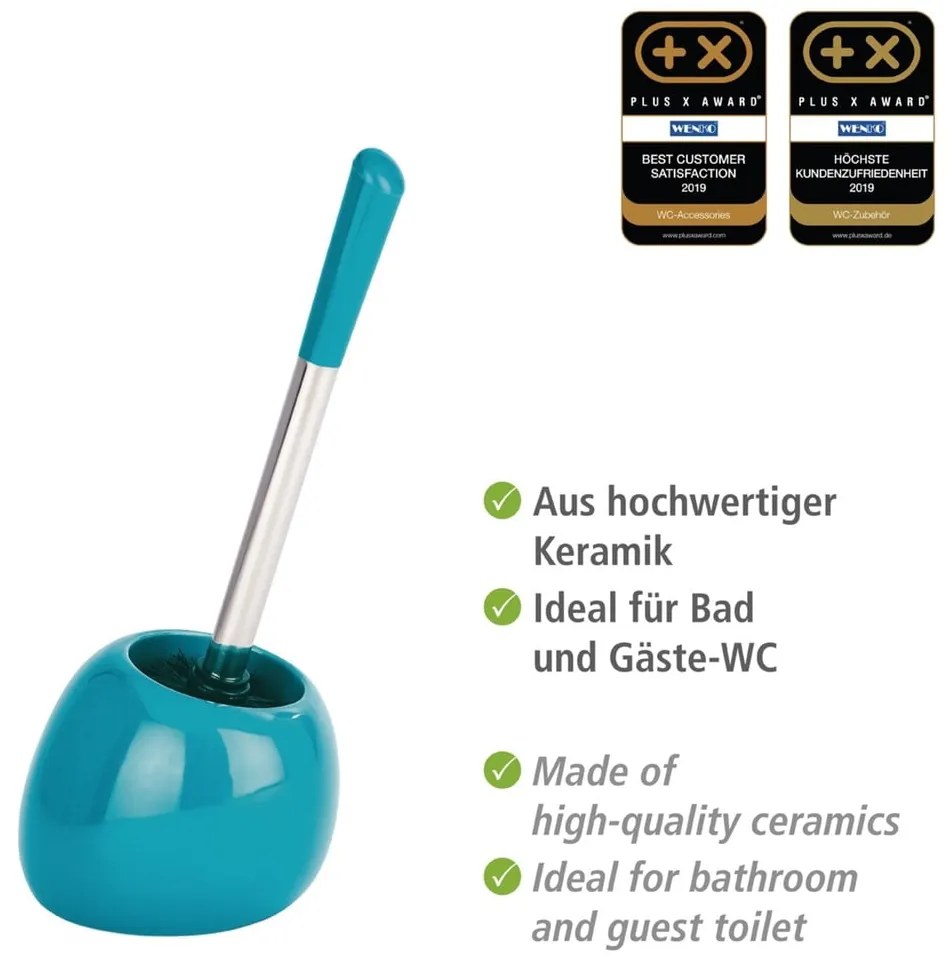 Бензинова синя четка за тоалетна Petrol Polaris - Wenko
