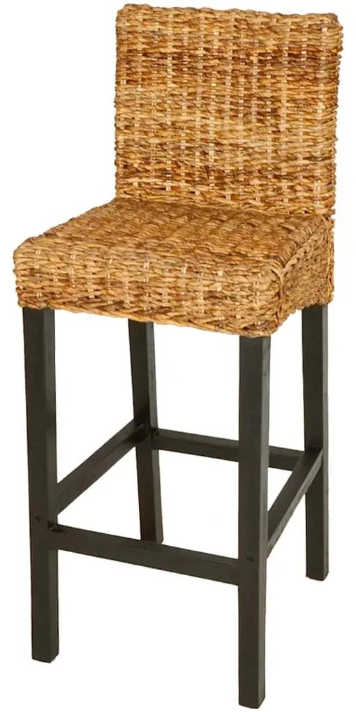 242687 vidaXL Бар табуретки, 2 бр, абака