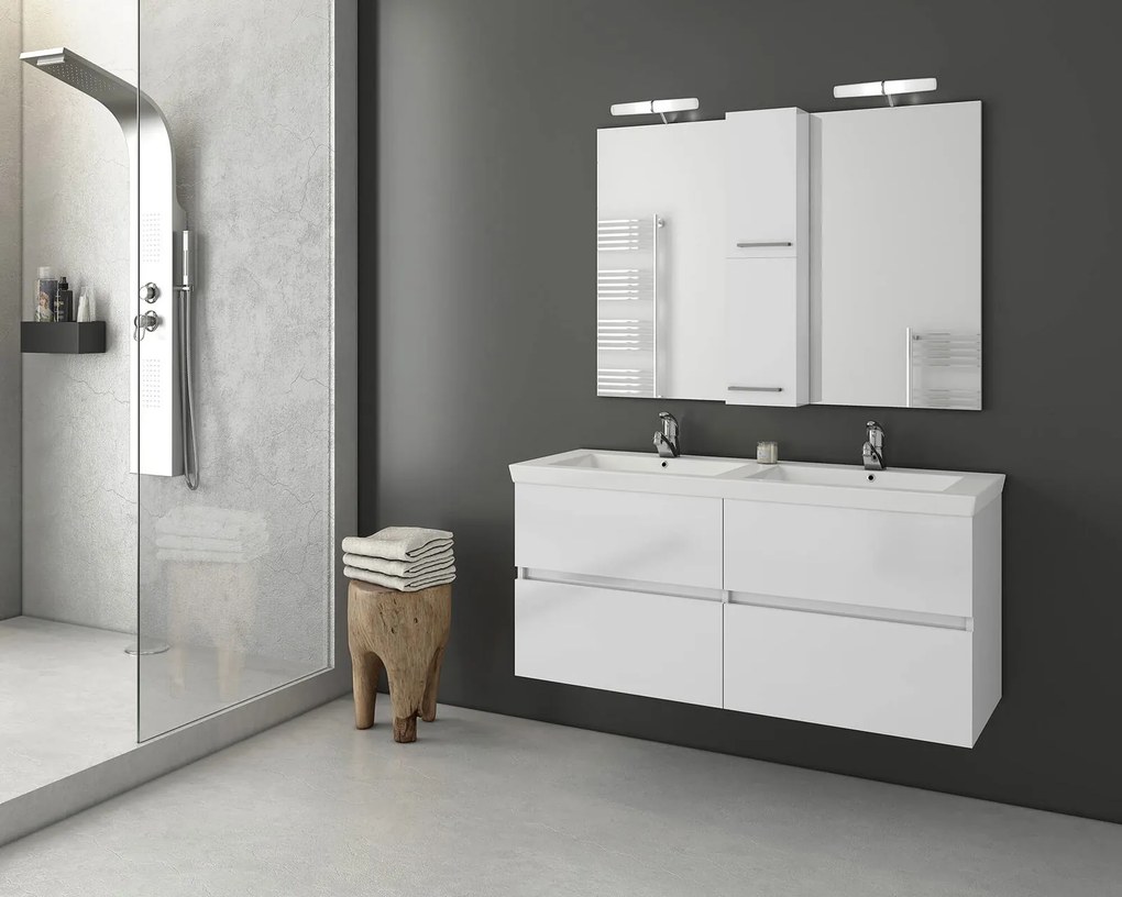 Висяща пейка Drop Luxus 120-White