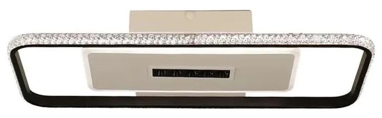 LED Димируема лампа LED/75W/230V 3000-6500K бял/черен + дистанционно управление