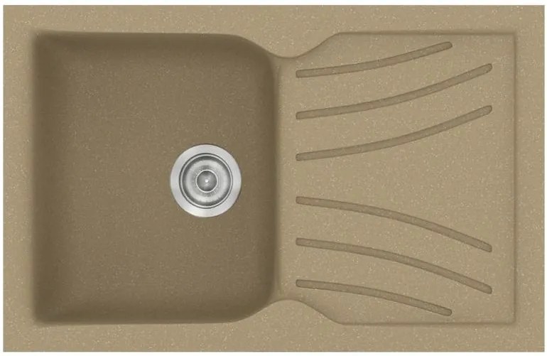 Мивка Sanitec 337-Metallic Cream