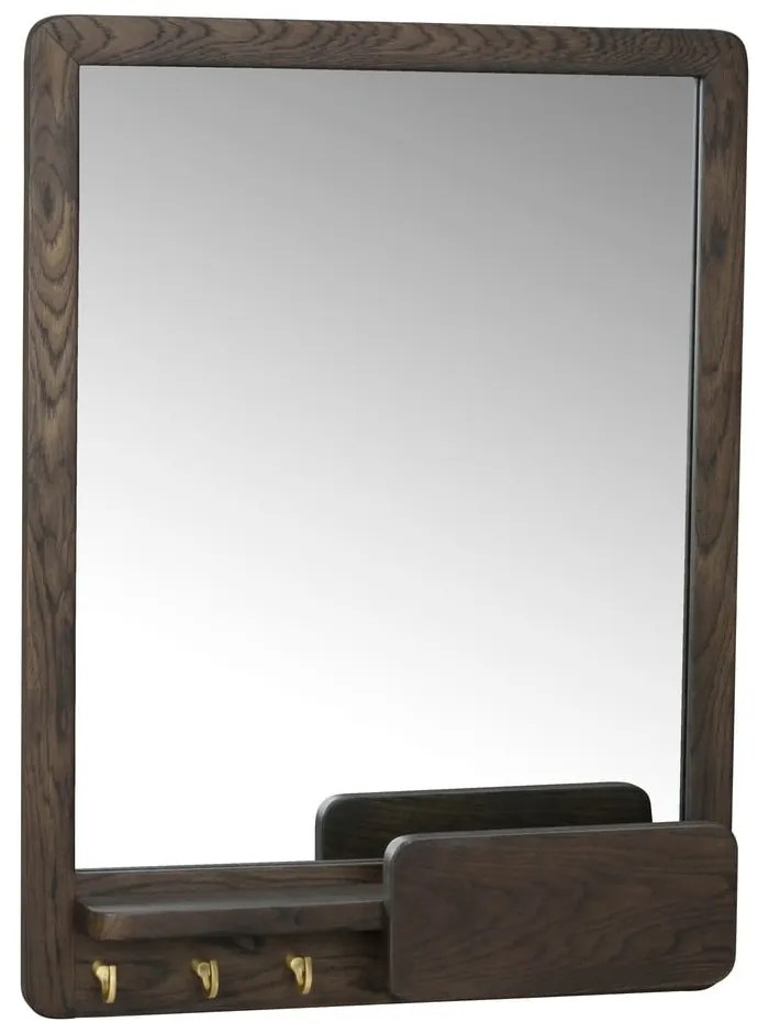 Огледало с дървена рамка 45x10 cm Inverness - Rowico