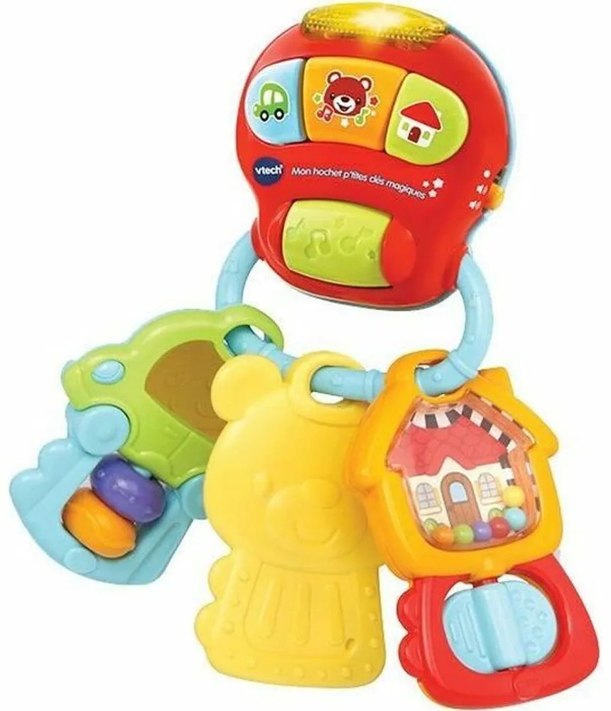 Образователна игра Vtech Baby My Magic P'tites Key Rattle