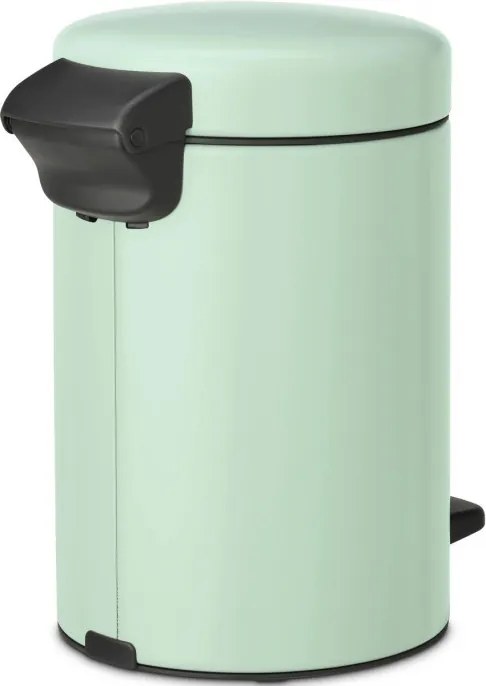 Кош за боклук с педал Brabantia NewIcon 1008835, 3 л, Плавно затваряне, Противоплъзгаща основа, Светлозелен