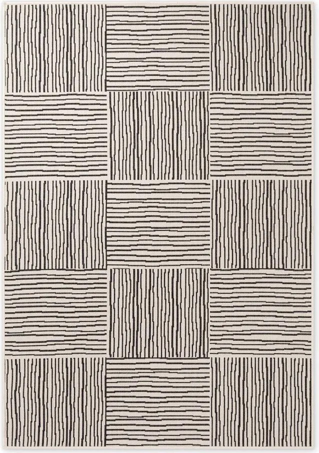 Черен/кремав килим за открито и закрито 200x300 cm Haringey Nightingale – Ted Baker