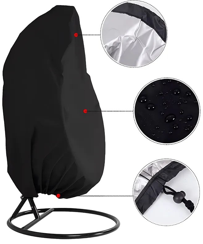 Водоустойчиво покривало за градински стол COCON - 240 x 165 cm