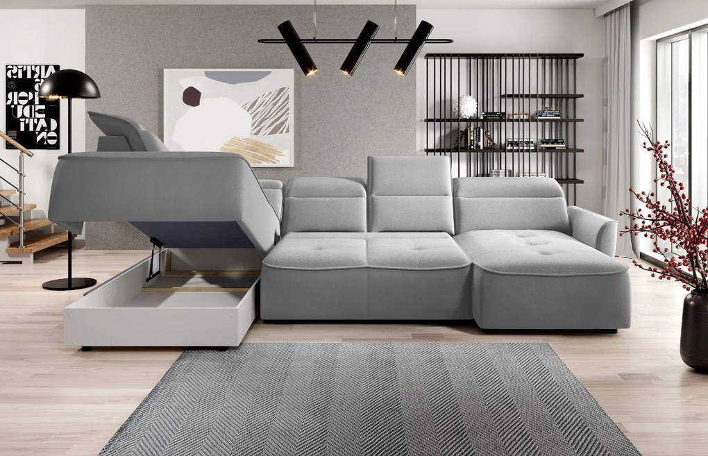 Ъглов диван Morello XL-Xaki-Left