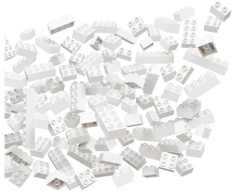 Комплект строителни блокчета за писта за снежни топки, 120 бр. - Hubelino