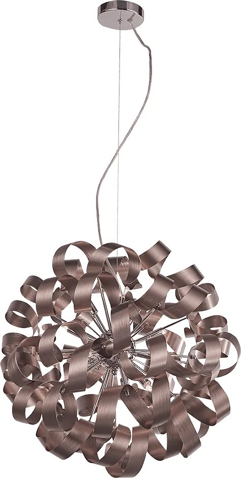 Полилей RIBBON, кафяв, 12xG9