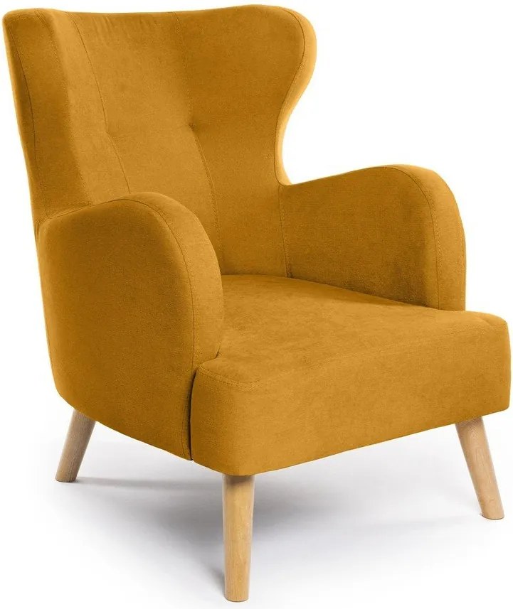 Кресло в цвят горчица Noemye – Bonami Selection